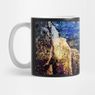 Cliff (digital abstract) Mug